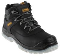 dwf-50031-122-9 DeWALT Laser Black, White Steel Toe Capped Men's Safety Boots, UK 9, EU 43