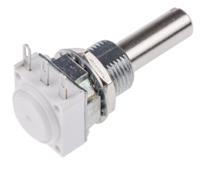 p11s1v0flsy00103kl Vishay P11S 10kΩ Rotary Potentiometer 1-Gang Panel Mount, P11S1V0FLSY00103KL