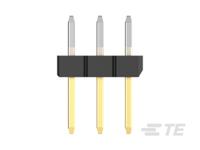 2355182-4 TE Connectivity AMPMODU Series Straight Through Hole Pin Header, 4 Contact(s), 2 mm Pitch, 1 Row, Unshrouded