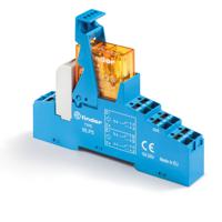 48p682301060spa Finder 48 Series Interface Relay Module, DIN Rail Mount, 230V Coil, SPDT, 1-Pole, 16A Load