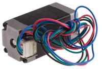 892-8726 RS PRO Hybrid, Permanent Magnet Stepper Motor, 30mNm Torque, 4.32 V, 1.8°, 20.2 x 20.2mm Frame, 4mm Shaft