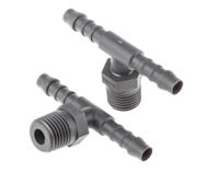 419-7366 RS PRO Hose Connector, Tee Hose Tail Adaptor, R 1/4in 6mm ID