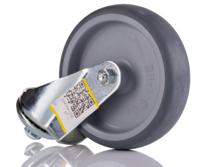 3842541236 Bosch Rexroth M12 Thread Plastic Castor Wheels, 10mm Groove