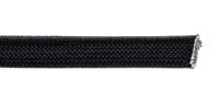 398-903 RS PRO Braided Acrylic Fibreglass Black Cable Sleeve, 6mm Diameter, 5m Length