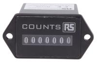 896-7043 RS PRO Impulse Counter, 7 Digit, 10Hz, 24 V dc