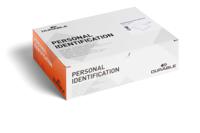 8005-19 Durable Transparent Acrylic Badge holder with clip With Badge Reel