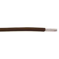 3079-br005 Alpha Wire Hook-up Wire PVC Series Brown 2.1 mm² Hook Up Wire, 14 AWG, 41/0.25 mm, 30m, PVC Insulation, 3079 BR005