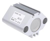 cdq2b20-10dz SMC Pneumatic Compact Cylinder - 20 mm Bore, 10 mm CDQ2 Series, Double Acting Acting