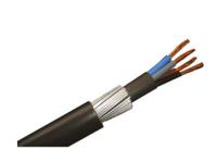 196-4671 RS PRO Armoured 16 mm² 4 Core Power Cable, Black PVC, 50m