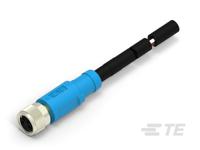 t4061310004-001 TE Connectivity Female 4 way Receptacle to 4 way Free End Sensor Actuator Cable, 0.5 m