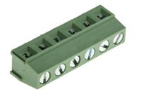 897-0853 RS PRO PCB Terminal Block, 6-Contact, 5mm Pitch, Through Hole Mount, 1-Row, Screw Termination