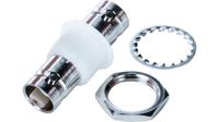 rnd-205-00442 RND Straight 50Ω Adapter BNC Socket to BNC Socket 4GHz