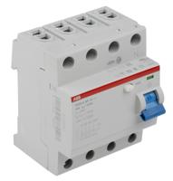 2csf204401r1400-f204-a-40003-ap-r ABB F200 RCCB, 40A, 4 Pole, 30mA, Type A, 230/400V ac