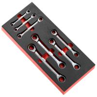 modm64j7 Facom MODM.64J7 Series 13-Piece Combination Ratchet Spanner Set, 6 → 19 mm