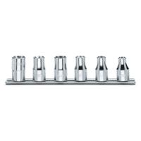 920ftxsb6 BETA 6-Piece 1/2 in Standard Socket Set , e-Torx