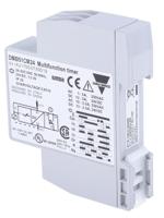 dmb51cm24 Carlo Gavazzi DIN Rail Mount Timer Relay, 24 → 240 V ac, 24V dc, 2-Contact, 0.1 s → 100h, SPDT