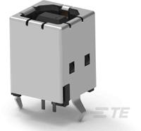5787834-1 TE Connectivity Straight, Through Hole, Socket- Single Port Type B 2.0 USB Connector