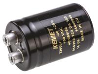 als30a222da100 KEMET 2200μF Aluminium Electrolytic Capacitor 100V dc, Screw Terminal - ALS30A222DA100