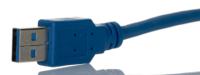 266-8464 RS PRO USB 3.0, Male USB A to Male USB A, 1m