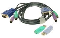 al-ipeps Adder Port PS/2 VGA KVM Switch, 1600 x 1200 Maximum Resolution