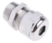 264-7320 ABB Metallic Nickel Plated Brass Cable Gland, M20 Thread, 6mm min., 9mm max., IP68