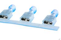 3-520406-2 TE Connectivity Ultra-Fast Plus .250 Blue Insulated Female Spade Connector, Receptacle, 6.35 x 0.81mm Tab Size, 1.3mm²