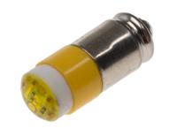 205-993 RS PRO Yellow LED Indicator Lamp, 24V ac/dc, Midget Groove Base, 6mm Diameter, 45mcd