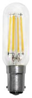 180803 Orbitec Tubes And Pear Forms BA15d LED GLS Bulb 4 W(40W), 2700K, Warm White, Tubular shape