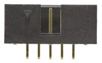t821110a1s100ceu Amphenol Communications Solutions T821 Series Straight Through Hole PCB Header, 10 Contact(s), 2.54 mm Pitch, 2 Row,