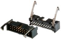 1761606-7 TE Connectivity AMP-LATCH Series Straight Through Hole PCB Header, 20 Contact(s), 2.54 mm Pitch, 2 Row, Shrouded