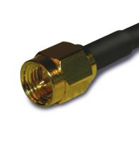 132113 Amphenol RF, Plug Cable Mount SMA Connector, 50Ω, Crimp Termination, Straight Body