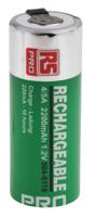 504-6118 RS PRO RS PRO, 1.2V, 4/5 A, NiMH Rechargeable Battery, 2.2Ah