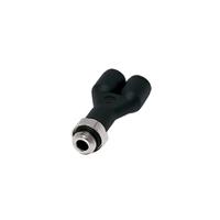 3158-04-19 Legris LF 3000 Series Push-in Fitting, Push In 4 mm to M5 x 0.8 Male, Tube-to-Port Connection Style, 3158 04 19