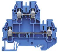 5850470556 Wieland 58.504.7055.6 WT 4 E Series Blue, Double-Level, Screw Termination, ATEX