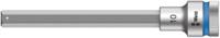 05003845001 Wera 1/2 in Drive Bit Socket, Hex Bit, 10mm, 140 mm Overall Length