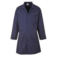 2852narxxxl Portwest Navy Unisex Lab Coat, 3XL