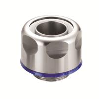7tca296120r0043 ABB Straight, Conduit Fitting, 16mm Nominal Size, M16, Stainless Steel, Metallic