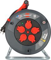 9232401100 brennenstuhl 40m 5 Socket Type E - French Cable Reel Open Reel, 230 V, IP44