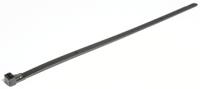 131-22560-rel250-pa66w-bk HellermannTyton Cable Tie, Releasable, 250mm x 7.6 mm, Black PA 6.6 UV Resistant, Pk-100