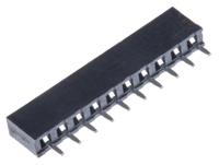 m22-7131042 HARWIN Straight Through Hole Mount PCB Socket, 10-Contact, 1-Row, 2mm Pitch, Solder Termination