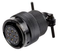 62lc-16f14-12sn771 Amphenol Limited, 62LC, Copper 12 Way Cable Mount MIL Spec Circular Connector, Socket Contacts,Shell Size 14, Bayonet