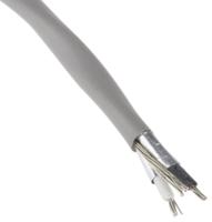 2401c-sl033 Alpha Wire Alpha Essentials Communication & Control Control Cable, 2 Cores, 0.35 mm² 22 AWG, Screened, 100 m, Grey