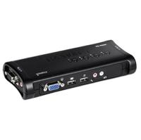 tk-409k Trendnet 4 Port Quad Monitor USB SVGA, VGA KVM Switch, 3.5 mm Jack 2048 x 1536 Maximum Resolution