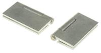 270-2764 Pinet Aluminium Butt Hinge, 50mm x 50mm x 3mm
