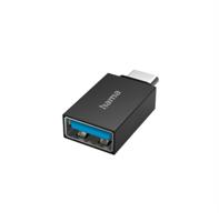 00200311 Hama Straight, Plug-In, Male to Female- Single Port Type USB A, USB C USB 3.2 USB Adaptor