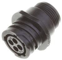 206430-2 TE Connectivity Circular Connector, 4 Contacts, Cable, Standard Connector, Socket, Female, CPC Series