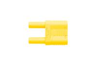 skurz-610019-4-ig-2mb-nige Schutzinger Yellow Male Banana Plug, 4 mm Connector, Nickel Plating