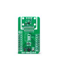 mikroe-6448 MikroElektronika BATT-MON 5 Click Battery Charger for Evaluation Board for Precise Fuel Gauging of 1cell Lithium