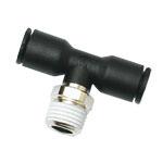 3108-08-10 Legris LF3000 Series Tee Threaded Adaptor Push In 8 mm, R 1/8 Male