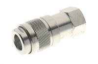187-8777 RS PRO Brass Female Quick Air Coupling, G 3/8 Female Threaded
